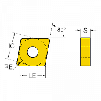 CNMG 12 04 04-WF 1525